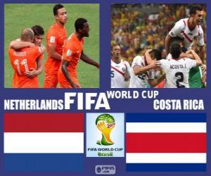 пазл Нидерланды - Коста-Рика, четвертьфинала, Бразилия 2014